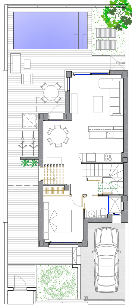 Floor plan for Villa ref 4167 for sale in SANTIAGO DE LA RIBERA Spain - Murcia Dreams