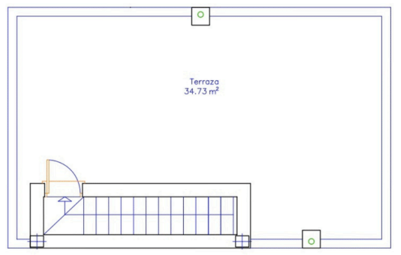 Floor plan for Villa ref 4383 for sale in SAN PEDRO DEL PINATAR Spain - Murcia Dreams