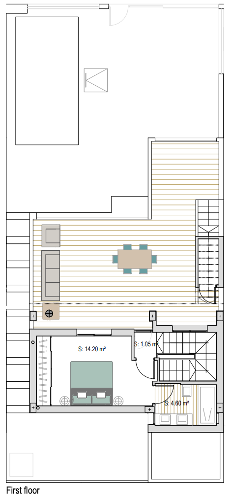 Floor plan for Villa ref 4409 for sale in RODA GOLF Spain - Murcia Dreams