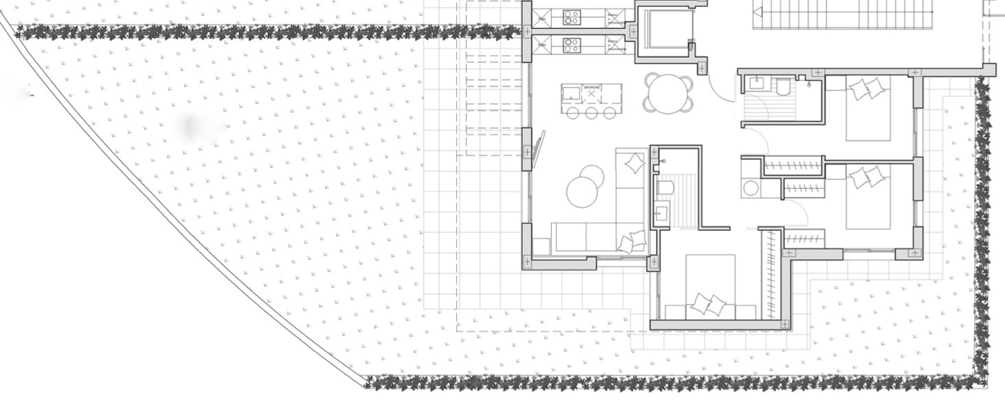 Plan piętra dla Apartment ref 3929 dla sale w SANTA ROSALIA LAKE AND LIFE RESORT Hiszpania - Murcia Dreams