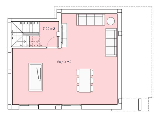 Plan piętra dla Luxury Villa ref 3950 dla sale w Santa Rosalia Lake And Life Resort Hiszpania - Murcia Dreams