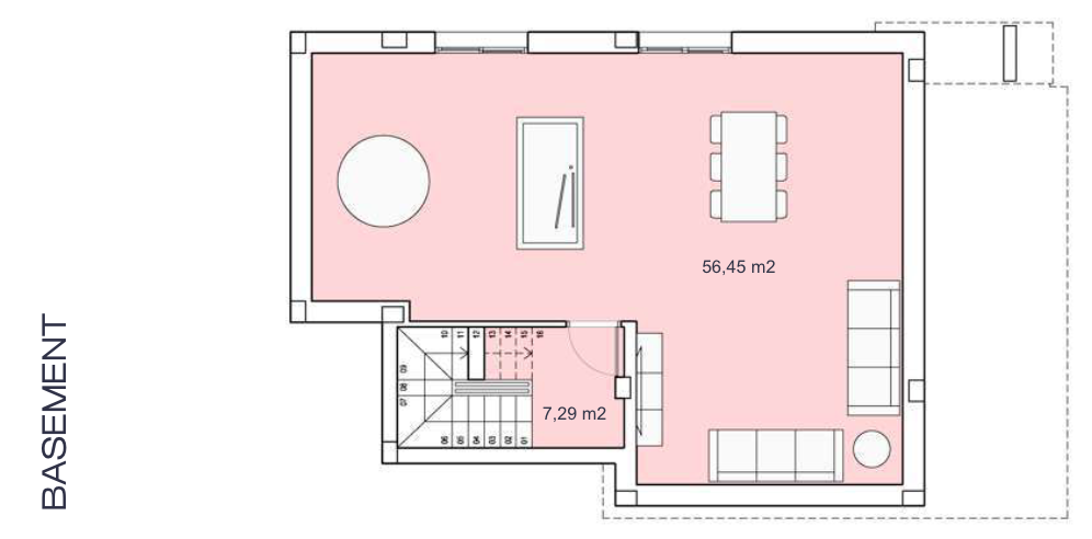 Floor plan for Luxury Villa ref 3951 for sale in Santa Rosalia Lake And Life Resort Spain - Murcia Dreams