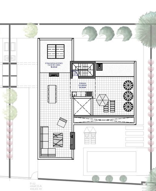 Floor plan for Villa ref 4272 for sale in SANTA ROSALIA LAKE AND LIFE RESORT Spain - Murcia Dreams
