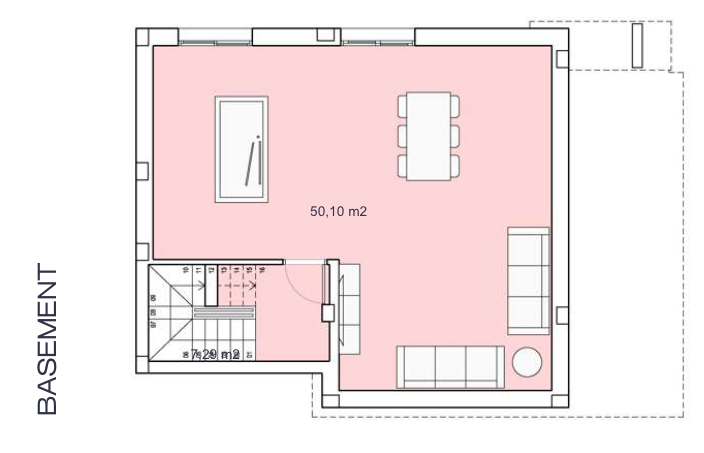 Plattegrond voor Villa ref 4280 voor sale in SANTA ROSALIA LAKE AND LIFE RESORT Spanje - Murcia Dreams