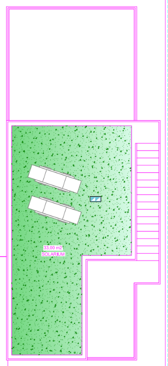 Plan piętra dla Villa ref 4290 dla sale w LOS ALCAZARES Hiszpania - Murcia Dreams