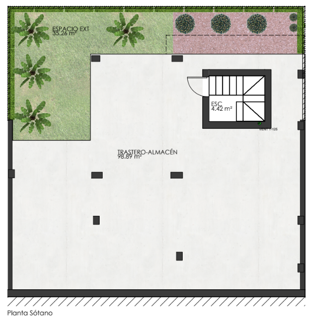 Plattegrond voor Villa ref 4305 voor sale in SANTA ROSALIA LAKE AND LIFE RESORT Spanje - Murcia Dreams