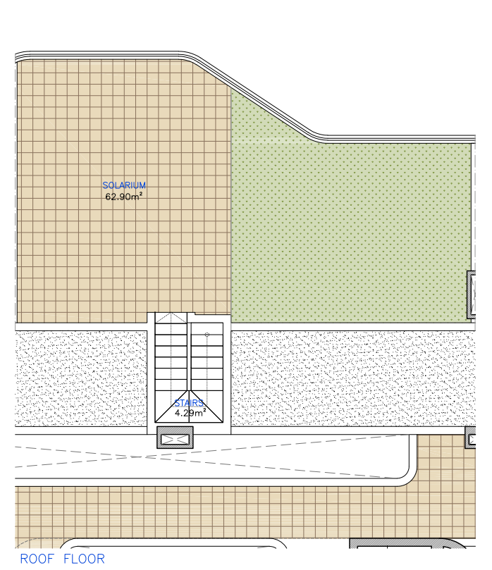 Floor plan for Apartment ref 4344 for sale in LOS ALCAZARES Spain - Murcia Dreams