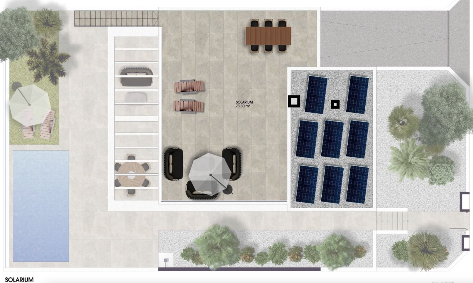 Plattegrond voor Villa ref 4367 voor sale in LOS ALCAZARES Spanje - Murcia Dreams