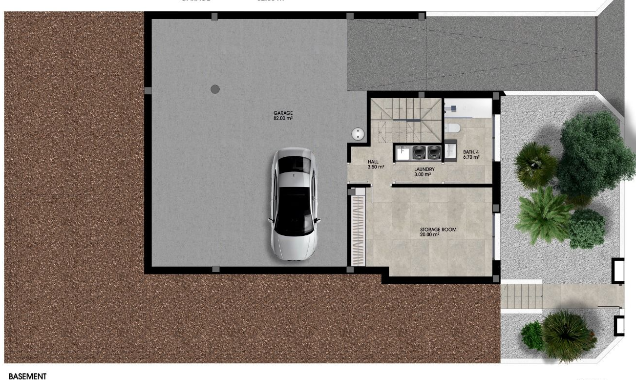 Plattegrond voor Villa ref 4367 voor sale in LOS ALCAZARES Spanje - Murcia Dreams