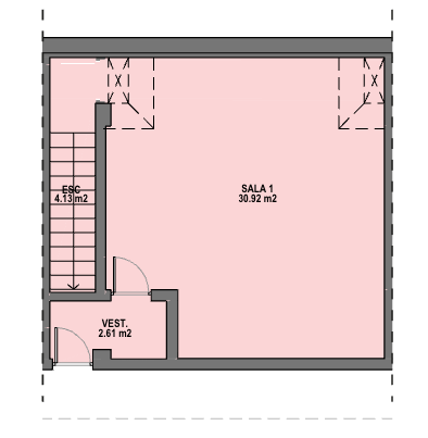 Plan piętra dla Apartment ref 4149 dla sale w Santa Rosalia Lake And Life Resort Hiszpania - Murcia Dreams